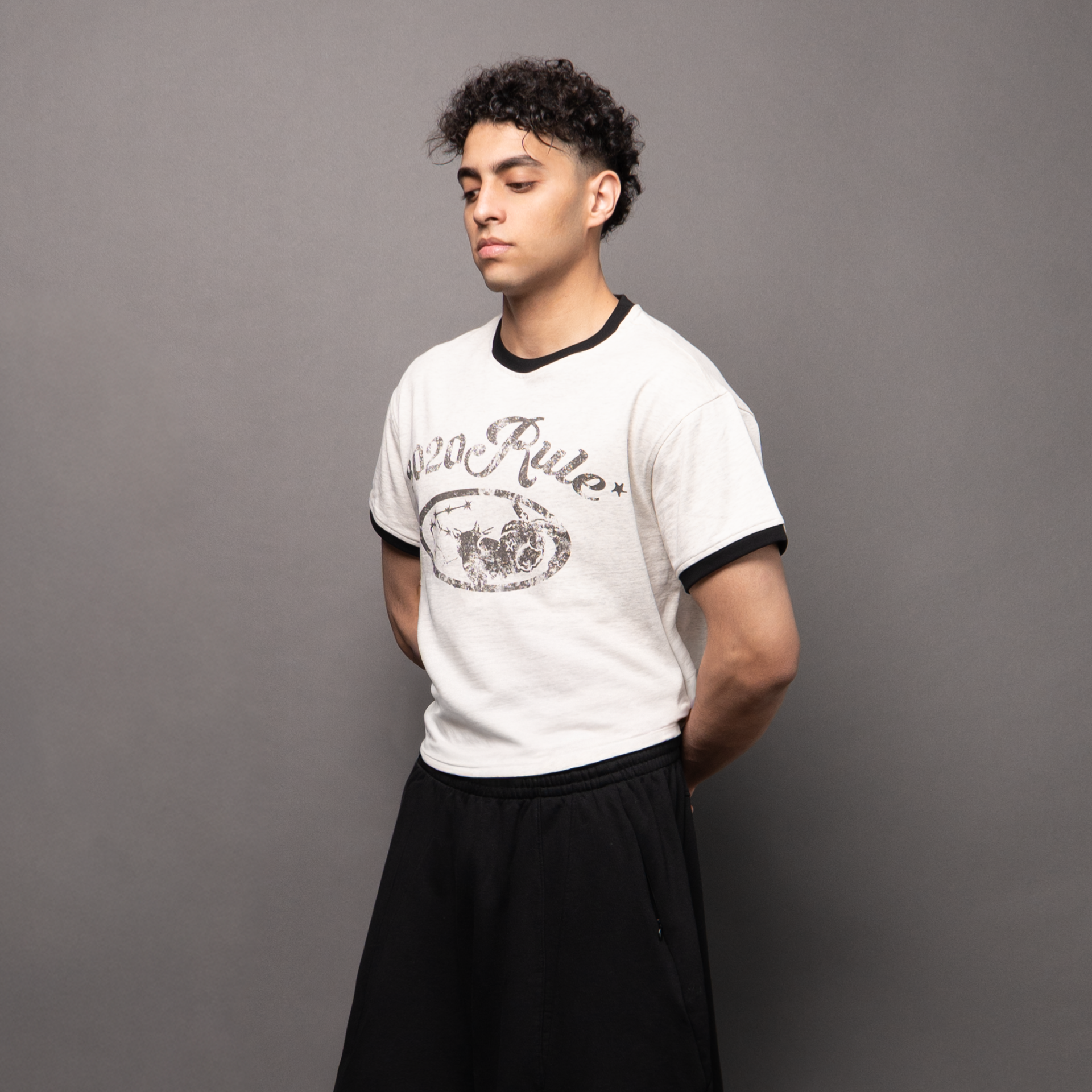 Vintage Graphic Ringer T-Shirt