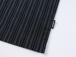 Vintage Striped Graphic Button-Up Shirt