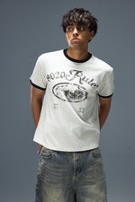 Vintage Graphic Ringer T-Shirt