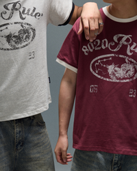 Vintage Graphic Ringer T-Shirt